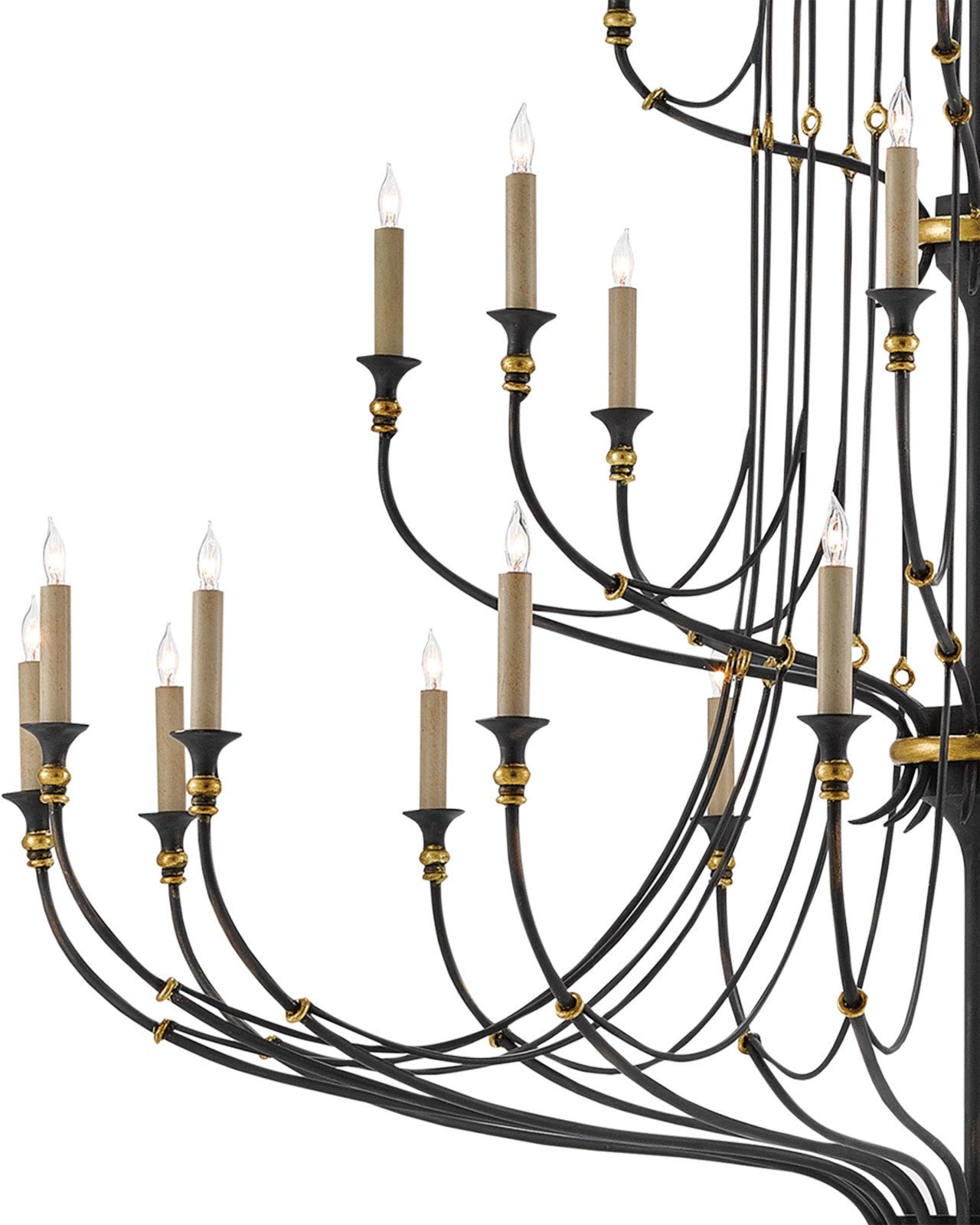 Folgate Grande Black Chandelier